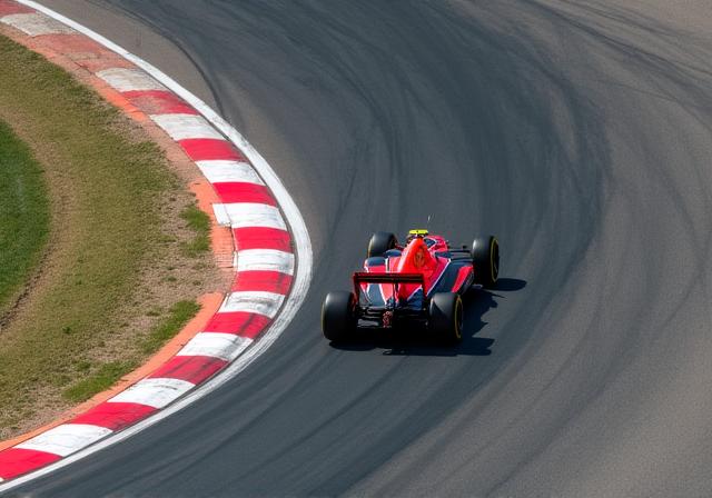 コーナー進入時の荷重移動とブレーキリリースの相関図