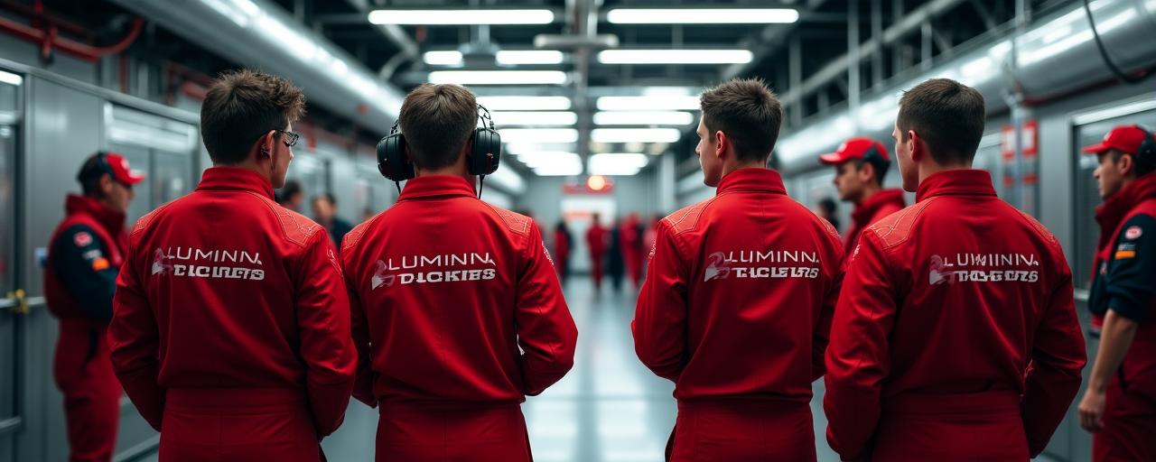 プロフェッショナルなメカニックチーム